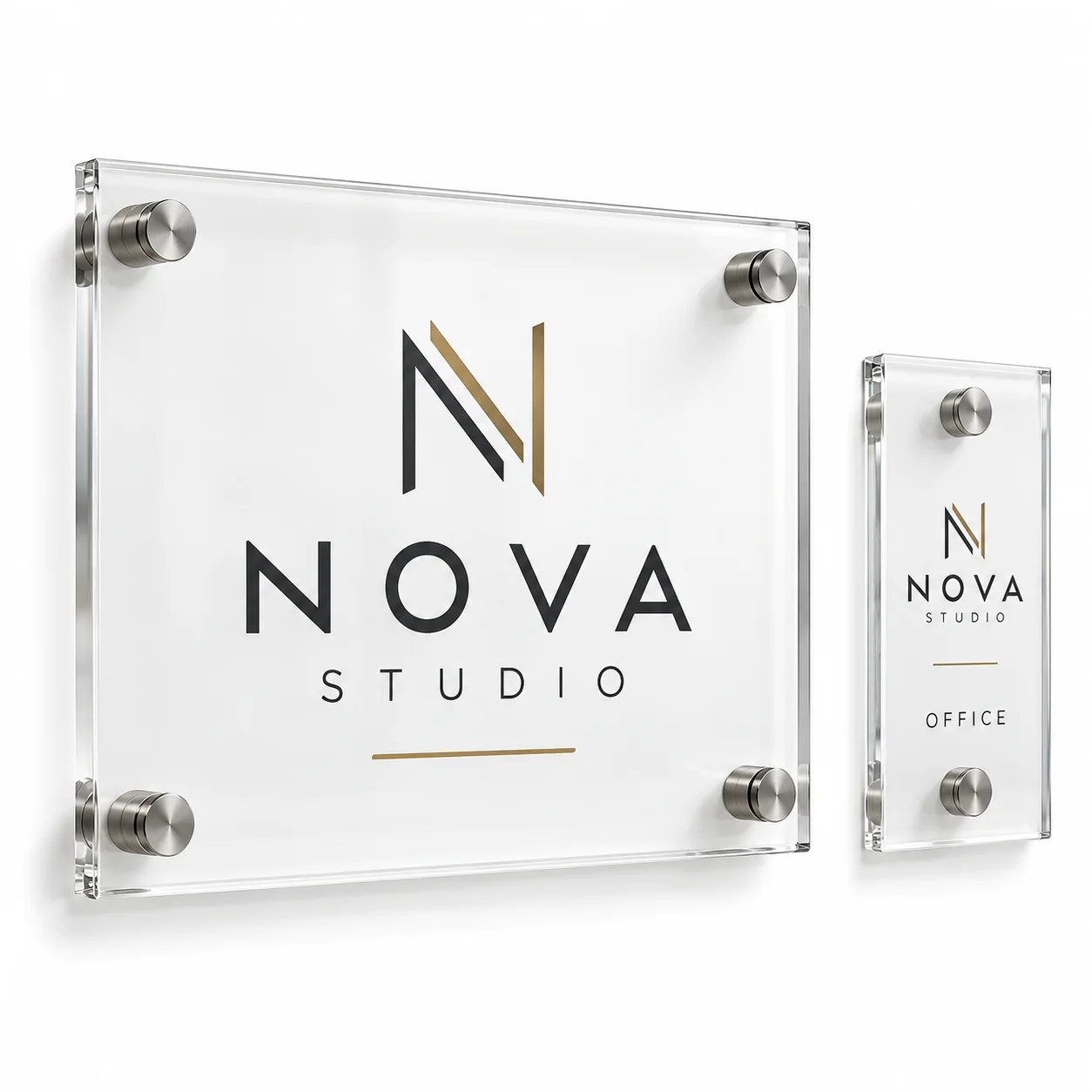 Acrylic Signage — illustrative product sample