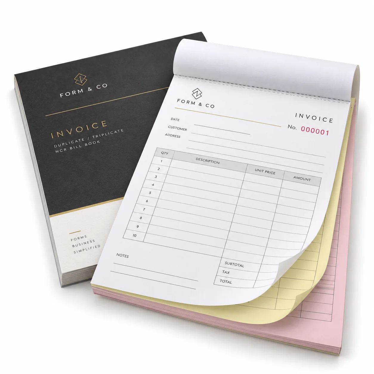 Billbooks — illustrative product sample