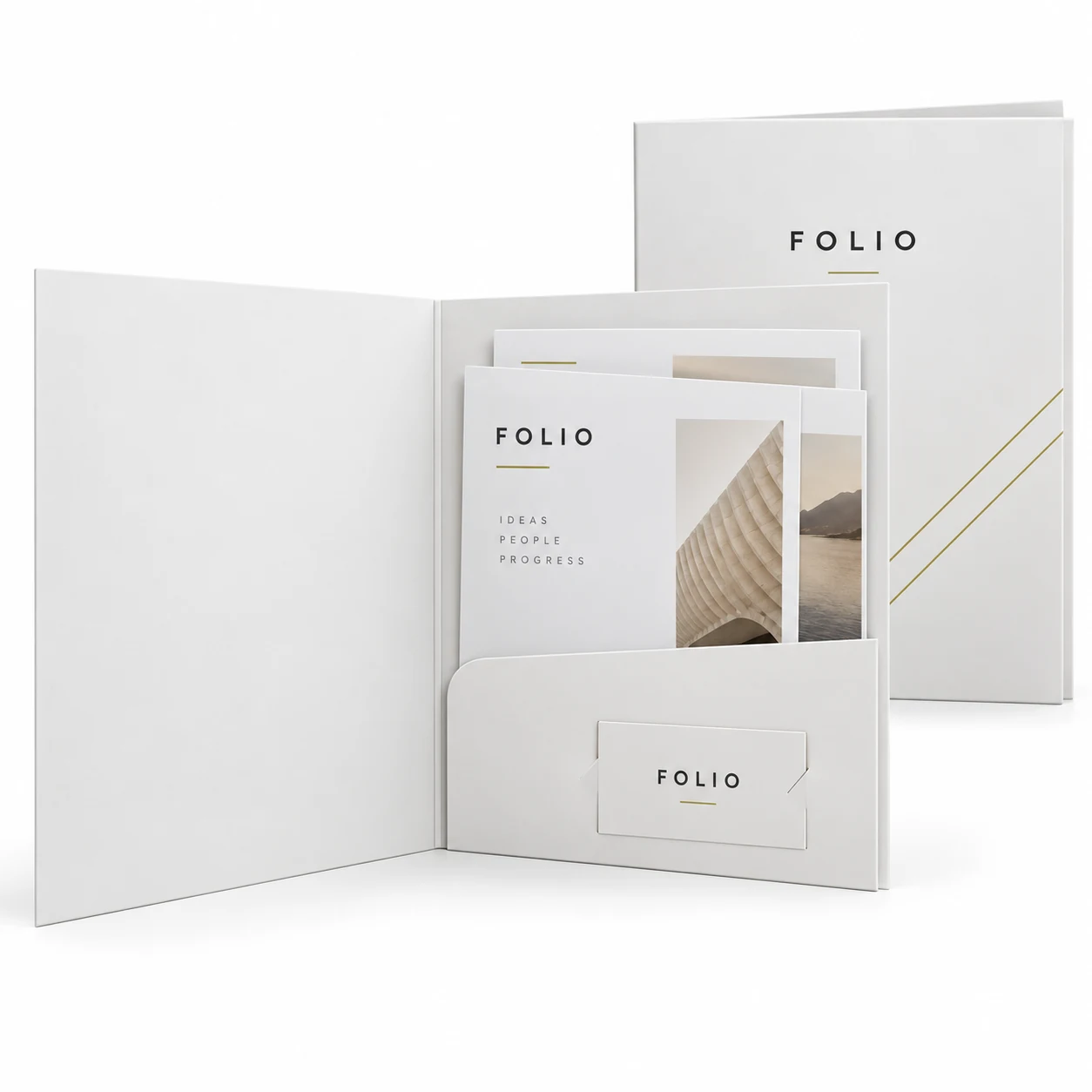 Folders — illustrative product sample