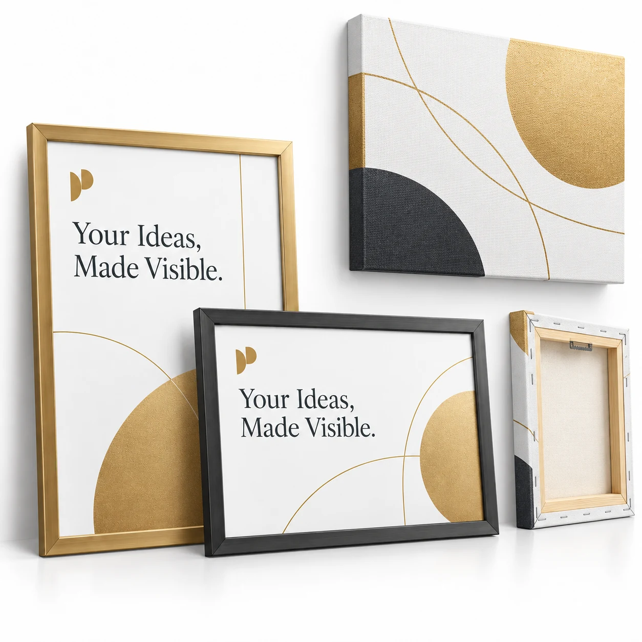 Framed Posters — illustrative product sample