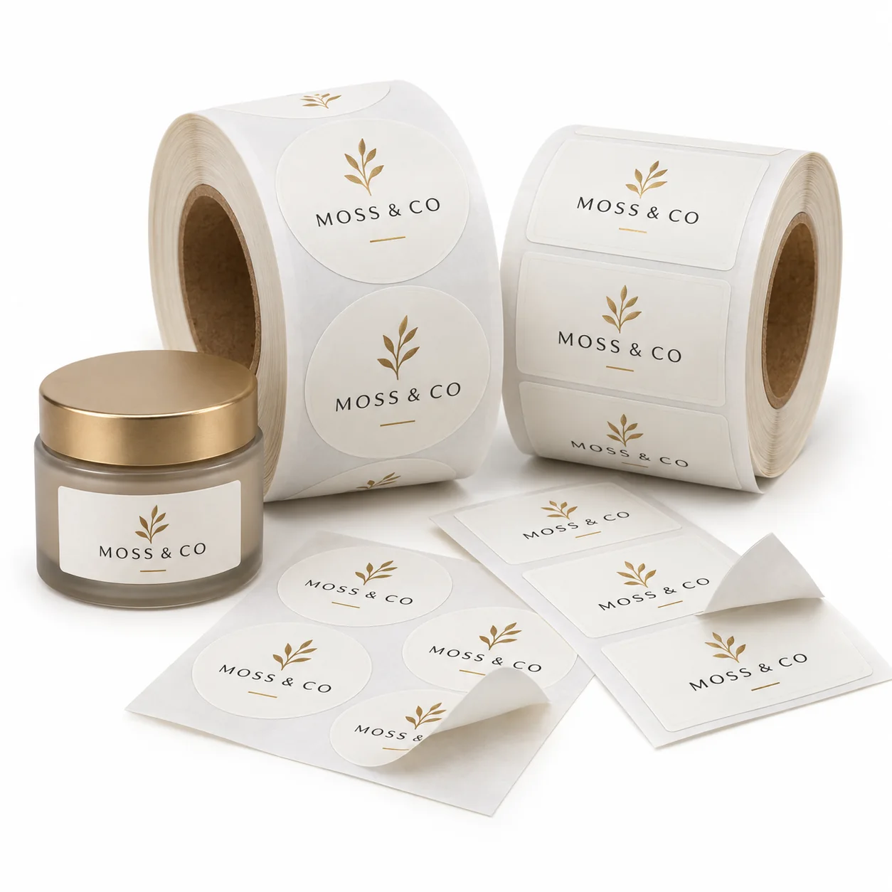 Label Stickers — illustrative product sample