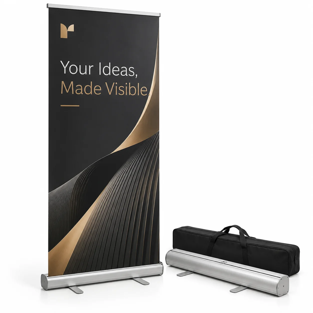 Roll-up Stands — illustrative product sample