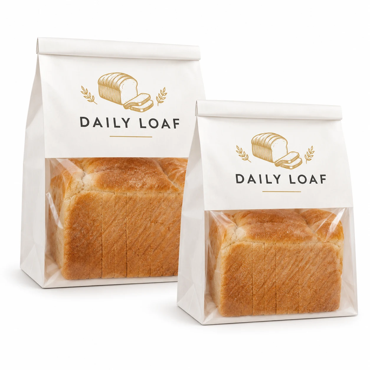 Toast Bags with Window — illustrative product sample